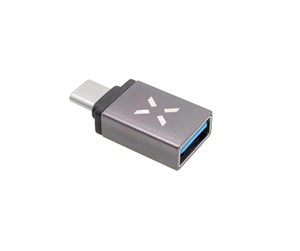 USB - FIXED LINK USB-C Male to USB-A Female adapter Grey - FIXA-UC-GR