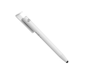 Nettbrett - Andre tilbehør - FIXED 3in1 Stylus Pen-Classic pen-Stand function White - FIXPEN-WH