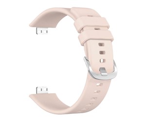 Smartklokke - Tilbehør - FIXED Silicone Strap for Huawei Watch FIT Pink - FIXSSTB-1054-PI