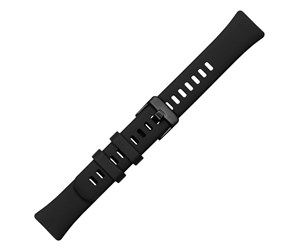 Smartklokke - Tilbehør - FIXED Silicone Strap for Huawei Band 8 Black - FIXSSTB-1183-BK