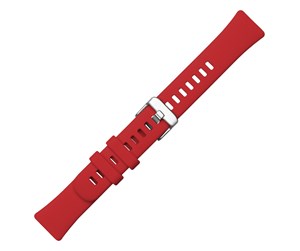 Smartklokke - Tilbehør - FIXED Silicone Strap for Huawei Band 8 Red - FIXSSTB-1183-RD