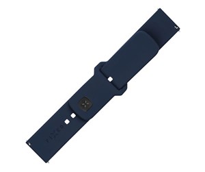 Smartklokke - Tilbehør - FIXED Silicone Strap Smartwatch Universal 20 mm Blue - FIXSST2-20MM-BL