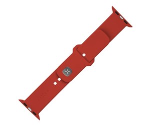 Smartklokke - Tilbehør - FIXED Silicone Strap SET Apple Watch 42/44/45mm Red - FIXSST2-434-RD