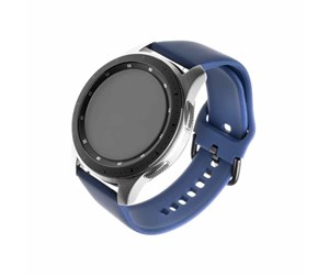 Smartklokke - Tilbehør - FIXED Silicone Strap for Smartwatch Universal 22 mm Blue - FIXSST-22MM-BL