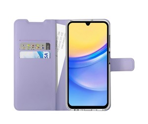 Mobil - Deksel og etui - Vivanco Classic Wallet Galaxy A15 5G/4G Lavander - 4008928640670