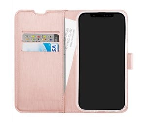 Mobil - Deksel og etui - Vivanco Classic Wallet iPhone 15 Rose Gold - 4008928638943