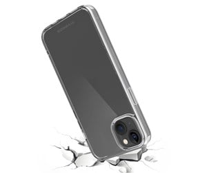 Mobil - Deksel og etui - Vivanco Safe & Steady Case iPhone 15/14 Plus Clear - 4008928634884