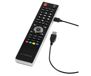 Fjernkontroll - Vivanco 4in1 universal remote control Black - 4008928376005