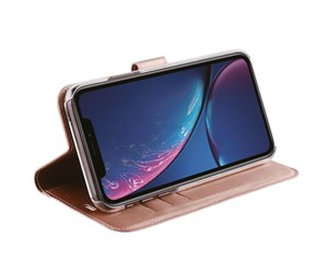 Mobil - Deksel og etui - Vivanco Classic Wallet iPhone XR Rose Gold - 4008928608397