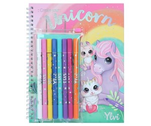 Kreative leker - Ylvi Colouring Book With Pen Set - 0412168