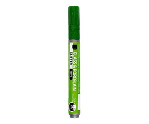 Kreative leker - Creativ Company Glass and Porcelain Pen Glitter Semi-Opaque - Light Green - 31308