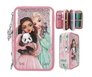 Skole - Depesche TOPModel Triple Pencil Case WILD - 0412785