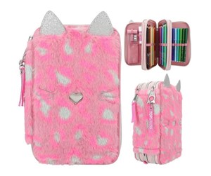 Skole - Depesche TOPModel Triple Pencil Case Leo WILD - 0412787