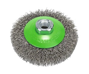 Vinkelsliper - Bosch clean for Inox wire cone brush - for aluminium stainless steel non-ferrous metal - 2608622108