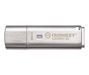 Minnepenn - Kingston IronKey Locker+ 50 - 64GB - Minnepenn - IKLP50/64GB