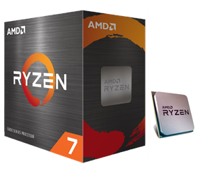 Prosessor/CPU - AMD Ryzen 7 5800XT - MPK Prosessor/CPU - 8 kjerner - 3.8 GHz - AMD AM4 - AMD Boks (med kjøler) - 100-100001582MPK