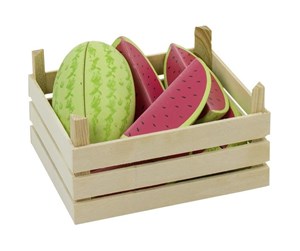 Treleker - Goki Wooden Melons in Crate 12 pcs. - 51673