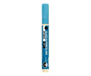 Kreative leker - Creativ Company Glass and Porcelain Pen Opaque - Light Blue - 31329