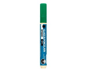 Kreative leker - Creativ Company Glass and Porcelain Pen Opaque - Green - 31330