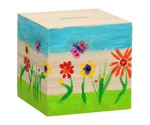 Arts & Crafts - Tilbehør - Playwood Decorate your own Money Box - SL 228