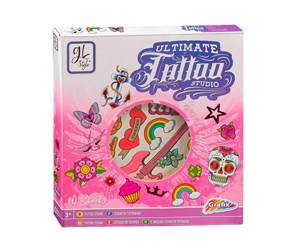 Kreative leker - Creative Craft Group Ultimate Tattoo Set - Pink - 200021