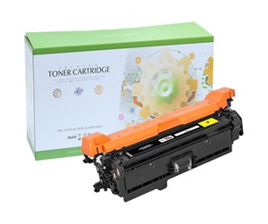 Printertilbehør blekk/toner - Static Control - yellow - compatible - toner cartridge (alternative for: Canon 2641B002 HP CE252A) - Laser toner Yellow - 002-01-SE252A