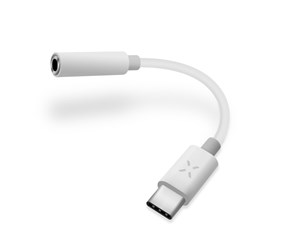 USB - FIXED Audioadapter USB-C to 3.5mm female 10cm White - FIXL-CJD-WH