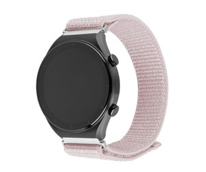 Smartklokke - Tilbehør - FIXED Nylon Strap for Smartwatch Univ. 20 mm Rose Gold - FIXNST2-20MM-ROGD