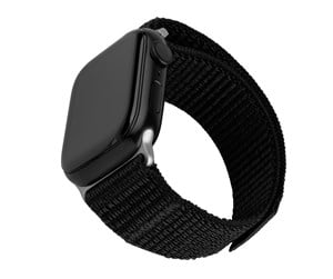 Smartklokke - Tilbehør - FIXED Nylon Strap Apple Watch Ultra-2/49mm Black - FIXNST2-1029-BK