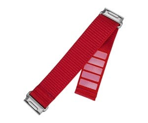 Smartklokke - Tilbehør - FIXED Nylon Strap for Garmin QuickFit 26mm Red - FIXNST2-QF26MM-RD