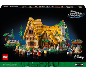 LEGO® - LEGO Disney 43242 Snøhvit og de syv dvergenes hytte - 43242