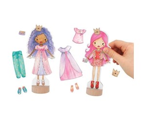 Kreative leker - Princess Mimi Magnetic Dress-up Dools - 048839