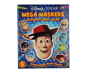 Kreative leker - Boek Specials Nederland BV Walt Disney Mask Book Disney Pixar - 9789052956145