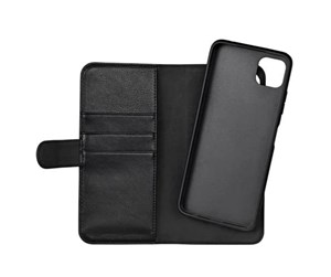 Mobil - Deksel og etui - Essentials Samsung A22 5G PU Wallet - Black - 1110169