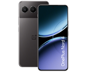 Mobiltelefoner - OnePlus Nord 4 256GB/12GB - Obsidian Midnatt - 5011110268