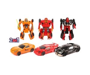 Figurer - Roboforces Transform Car Robot 3pcs. - 30134A