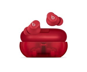 Hodetelefoner - Apple Beats Solo Buds - True Wireless Earbuds - Transparent Red - MUW03DN/A