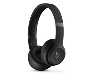 Hodetelefoner - Apple Beats Solo4 Wireless Headphones - On-Ear Wireless Headphones - Matte Black - MUW23DN/A