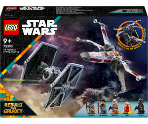 LEGO® - LEGO Star Wars 75393 TIE Fighter og X-Wing - 75393