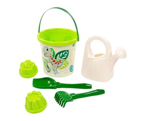 Utendørsleker - Cavallino Toys Cavallino Safari XL Bucket Set with Sand Molds Dino 8pcs. - 9631SF01