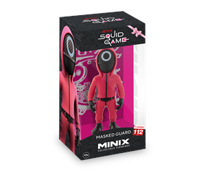 Figurer - MINIX MNX Masked Guard SQUID GAME - MNX13746