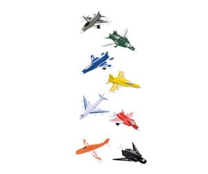 Leketøysbil - Toi-Toys Metal Airplanes Speedfighter 8 pcs. - 26012A