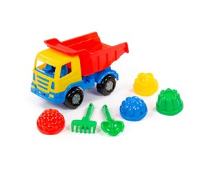 Utendørsleker - Cavallino Toys Cavallino Beach Set with Truck 7 pcs. - 9039WD