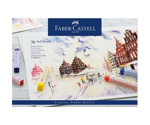 Kreative leker - Faber Castell - Soft pastels 36 pcs - 128336