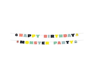 Leketøy - Folat BV Letter garland Monster Bash 2 pcs. - 68288