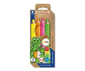 Kreative leker - Staedtler Noris Junior Crayon 4pcs (+2 years) - 140 C4P1