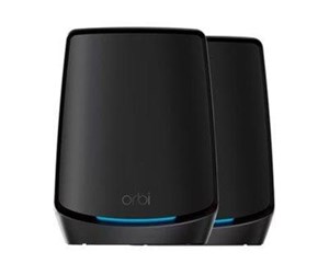 Ruter - Netgear Orbi 860 Series RBK862SB - Wi-Fi system - Wi-Fi 6 - desktop - Mesh router Wi-Fi 6 - RBK862SB-100EUS