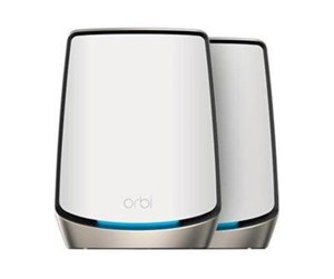 Ruter - Netgear Orbi 860 Series RBK862S - Wi-Fi system - Wi-Fi 6 - desktop - Mesh router Wi-Fi 6 - RBK862S-100EUS