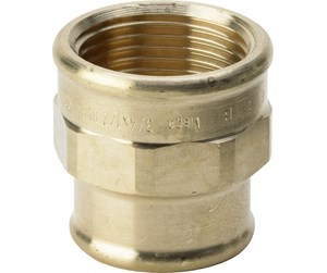 Beslag - Viega reducing coupling 1 1/4" x 3/4" silicium bronze - 266431