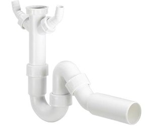 Dreneringsprodukter - Viega pipe odour trap 1 1/2" x 50 mm with waste water hoses - 694166